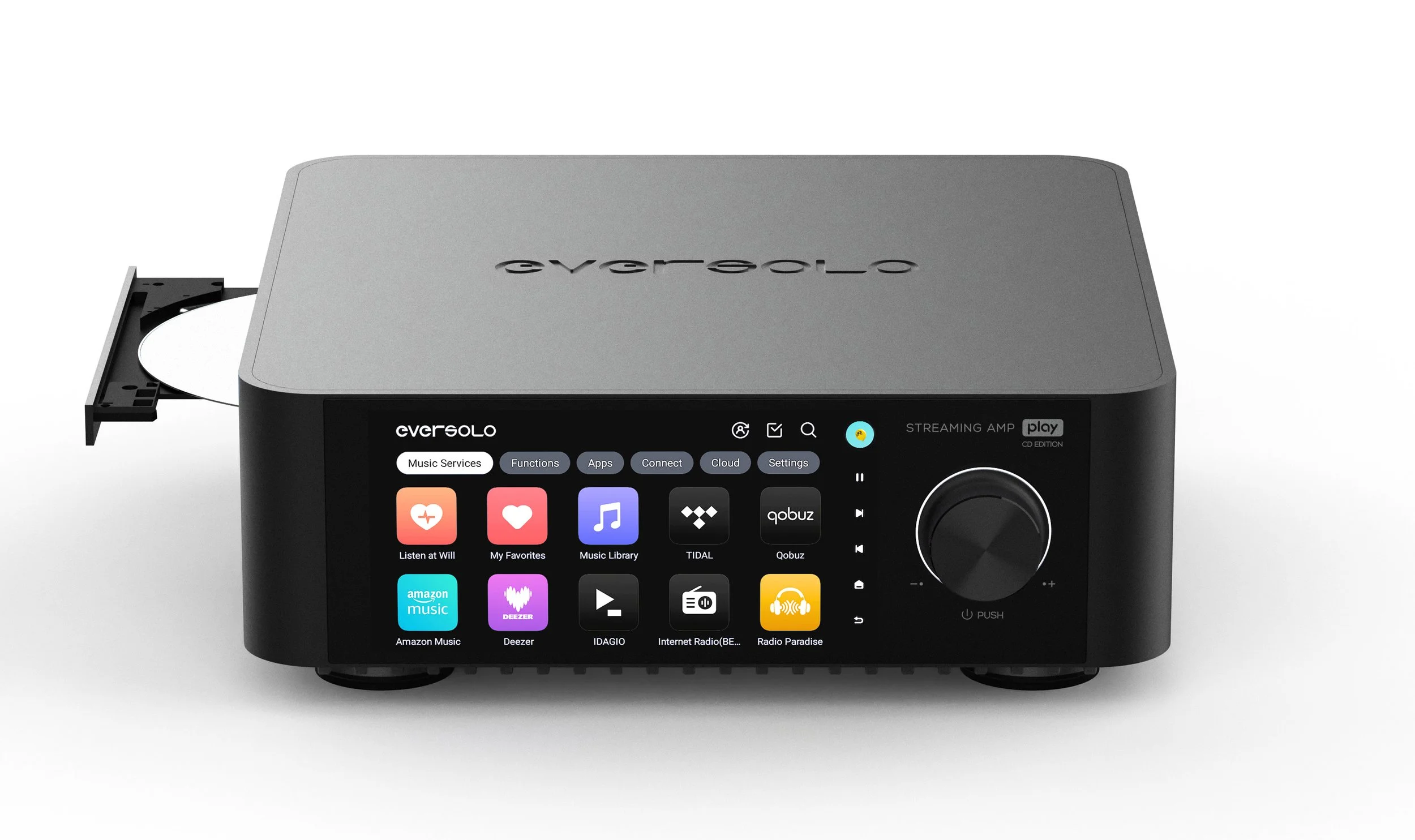 【新品】Eversolo Play CD Edition ストリーミングアンプ EverSolo Play CD Edition Streaming Amplifier — EverSolo UK